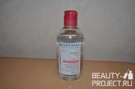 Bioderma Sensibio H2O - мицеллярная жидкость для снятия макияжа