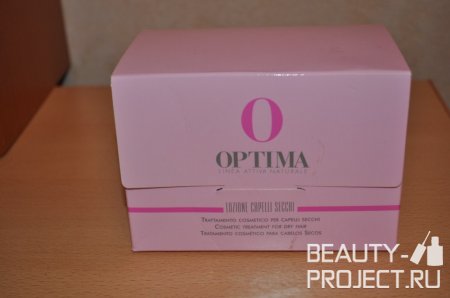 Optima Lozione Capelli Secchi - восстанавливающий лосьон, розовые ампулы для волос