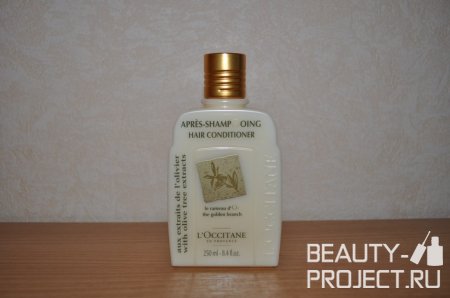 L'Occitane Hair Conditioner with Olive Tree Extracts - бальзам-ополаскиватель для волос с экстрактами оливы
