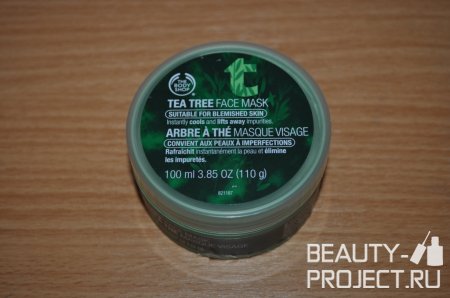 The Body Shop Tea Tree - Маска для лица Масло чайного дерева