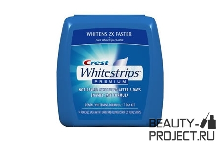 Crest Whitestrips Premium - отбеливающие полоски для зубов