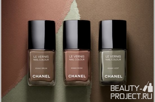 Chanel Les Khakis de Chanel Le Vernis (Nail Lacquer) лаки для ногтей