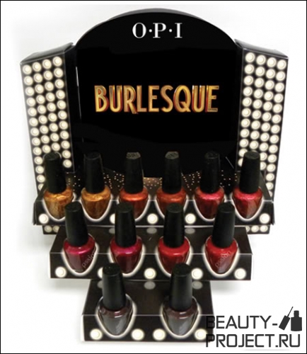 OPI Burlesque Holiday. Рождество 2010. Превью